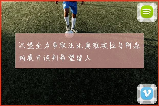 汉堡全力争取法比奥维埃拉与阿森纳展开谈判希望留人